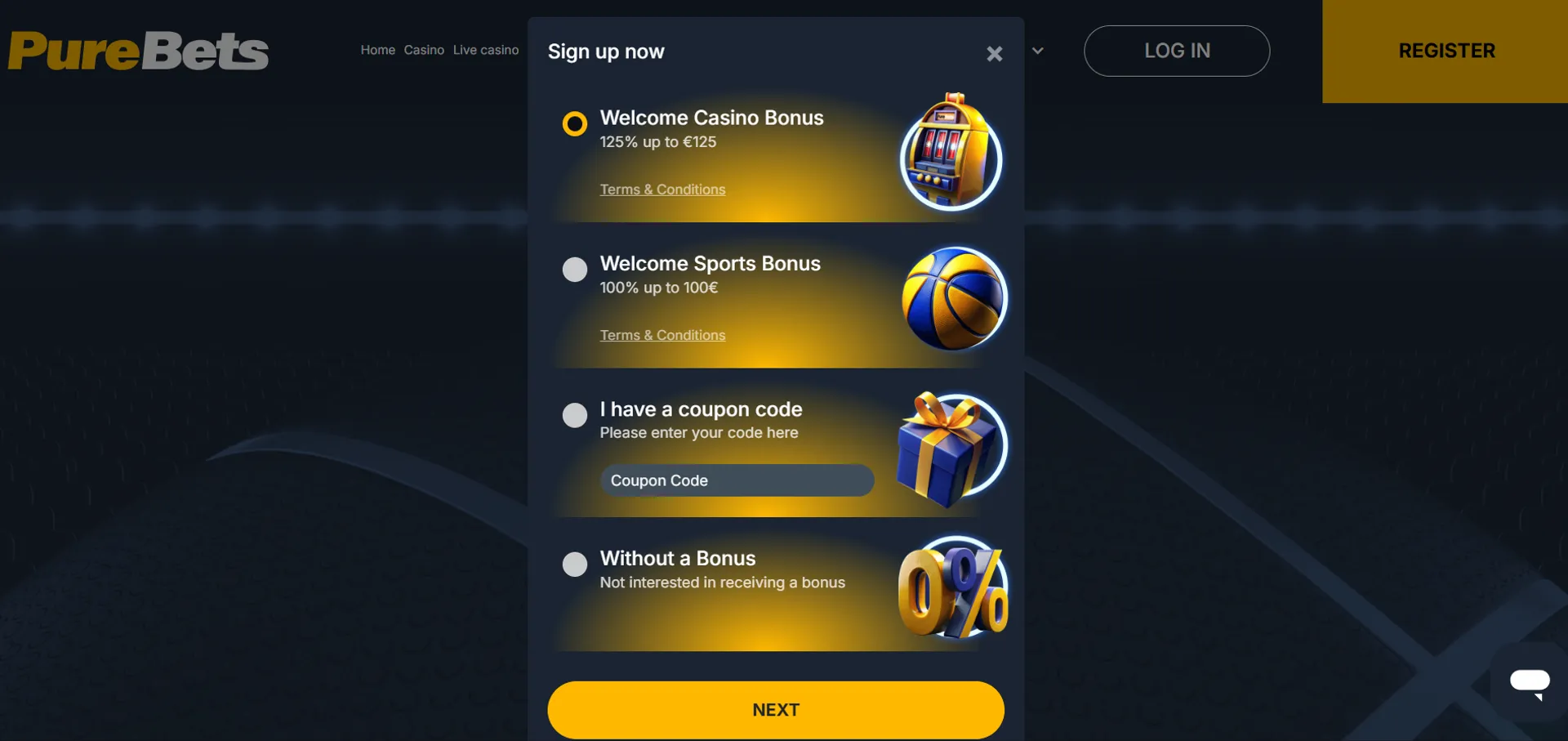 Vai de bet saque rápido